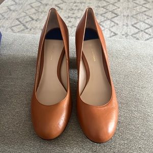 Stuart Weitzman Tan Brown Heels Pumps Size 9